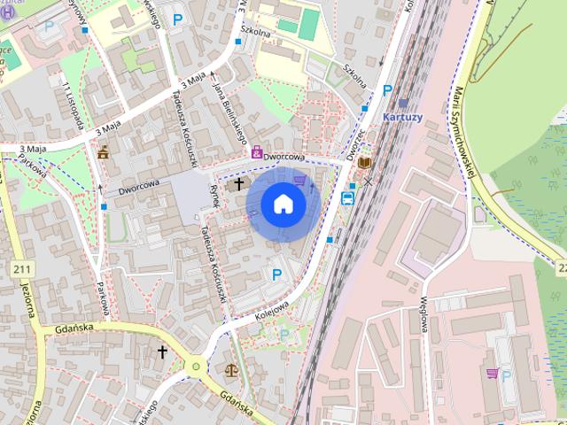 Luksusowe mieszkanie 3 pokojowe,61,23 m²,centrum Kartuz,od właściciela