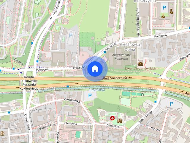Luksusowe mieszkanie z komfortowym wyposażeniem w centrum miasta