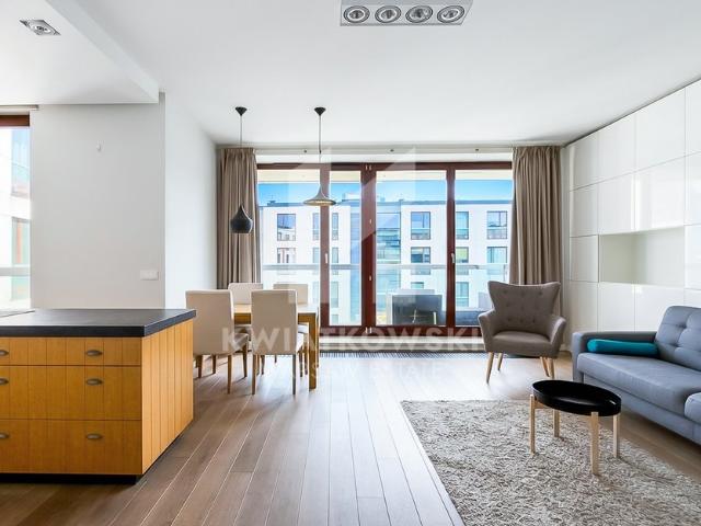 Luksusowy 3 pokojowy apartament 90 m² w sercu Powiśla