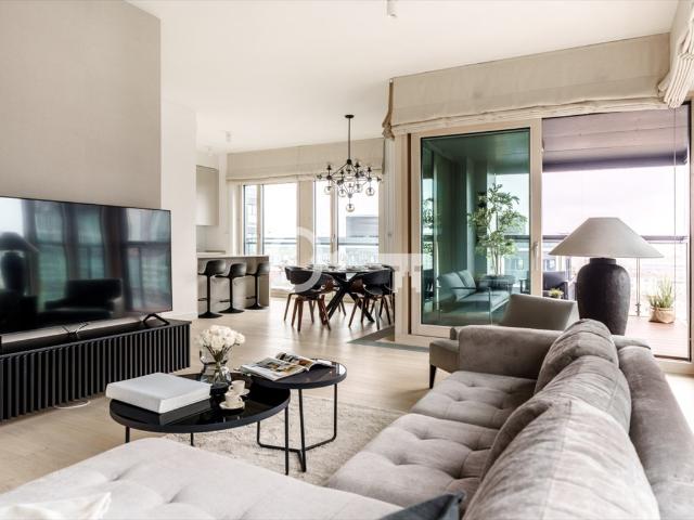 Luksusowy 130m2 apartament w centrum Warszawy umeblowany