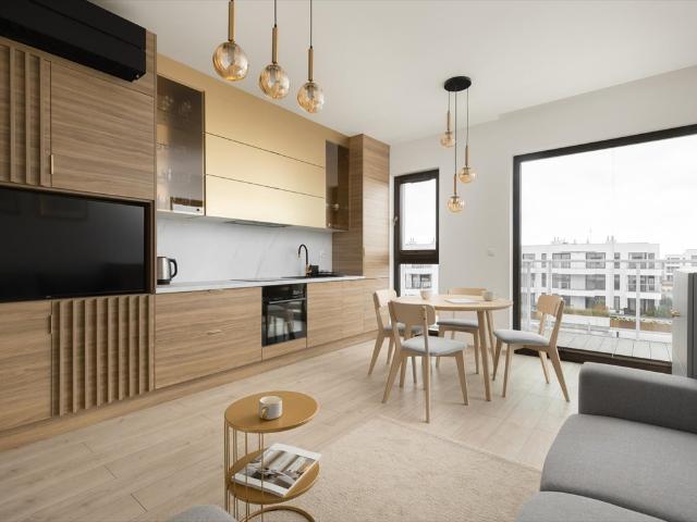 Luksusowy apartament z widokiem na marinę i tarasem