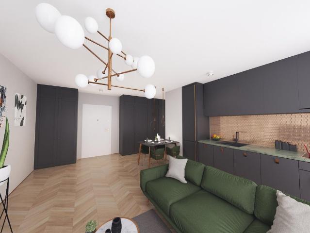 Luksusowy apartament z widokiem na Odrę 44,31 m² na Łasztowni