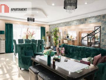 Luksusowy dom 184 m² z kominkiem i tarasem