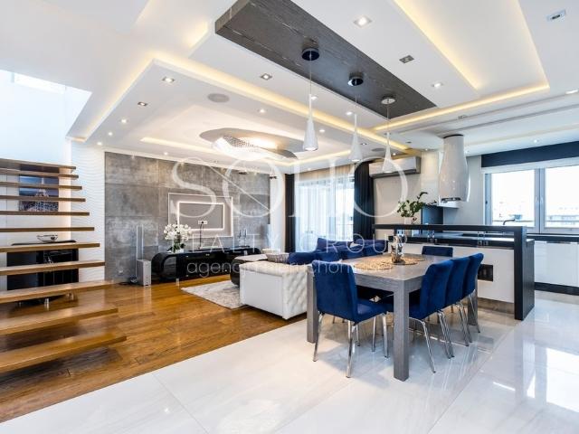Luksusowy penthouse 145 m² z tarasem w Wiślanych Tarasach
