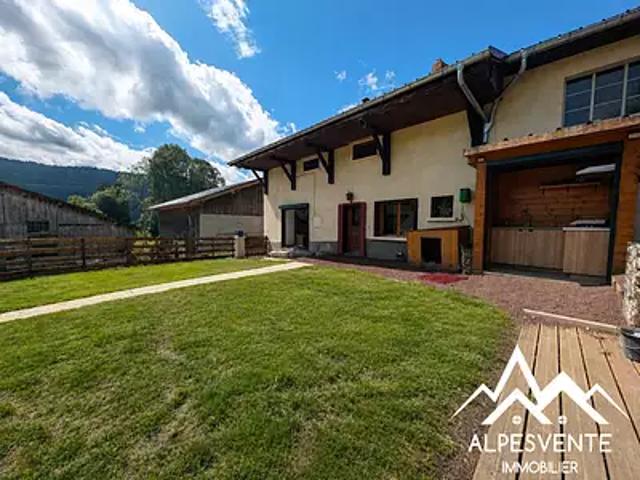 Lullin 74470 Achat / Vente maison 6 pièces t6 terrasse parking