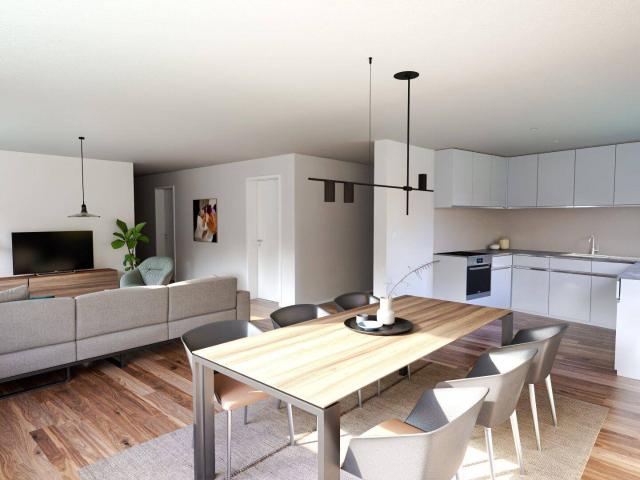 Lustenau: 5 Zimmer Garten Wohnung ca. 114 m2 Wohnfläche, Gartenfläche ca. 140 m2 in Kleinwohnanlage