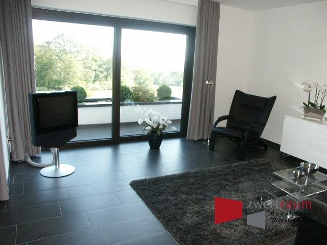 Lüstringen, komplett möblierte, elegante und lichtdurchflutete Wohnung mit großem Balkon