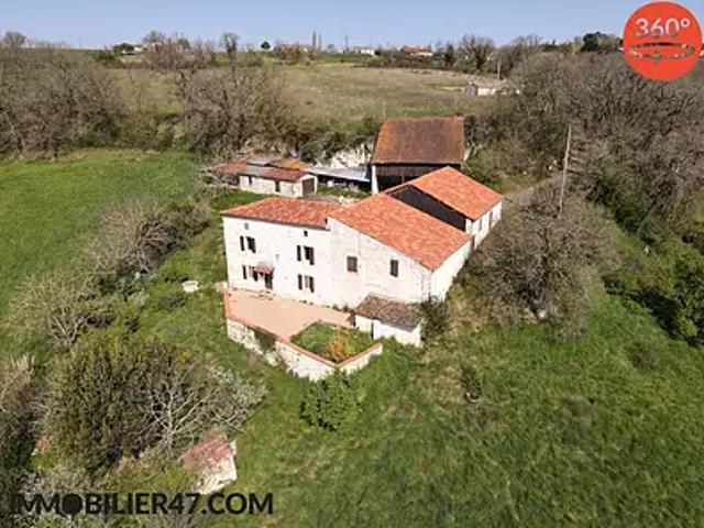 Lusignan Petit 47360 Achat / Vente maison 7 pièces t7 jardin terrasse