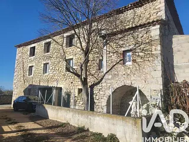 Lussan 30580 Achat / Vente maison 7 pièces t7
