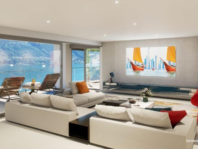 Lussuoso 5.5 locali: modernità ed eccellenza con vista lago
