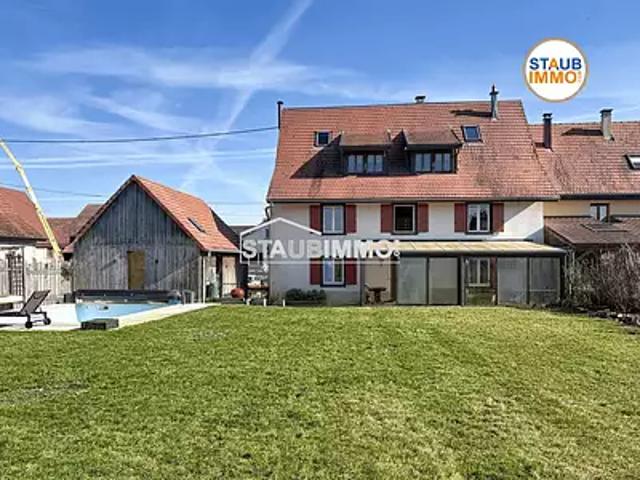 Lutter 68480 Achat / Vente maison 7 pièces t7 piscine terrasse