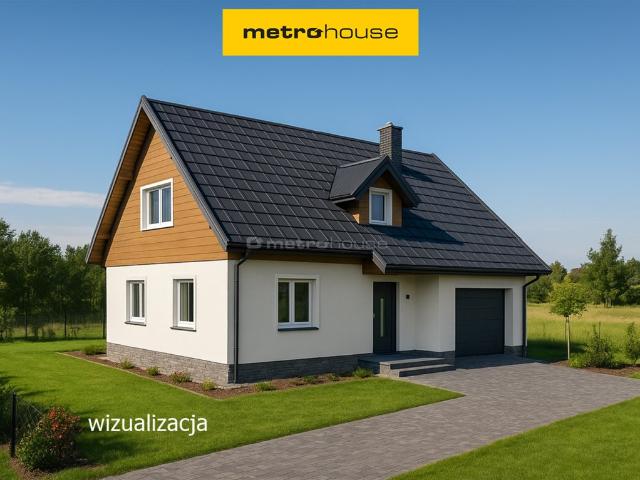 Dom w stanie surowym z dużą działką i widokiem na jezioro