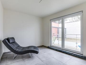 Luxueus nieuwbouw gelijkvloersappartement met terras