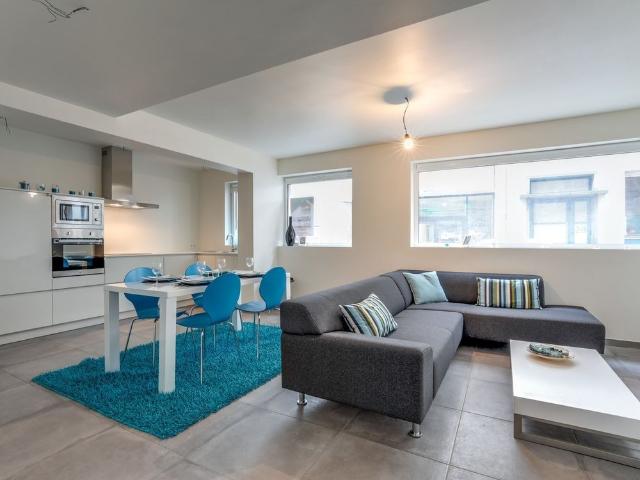 Luxueus nieuwbouw gelijkvloersappartement met terras