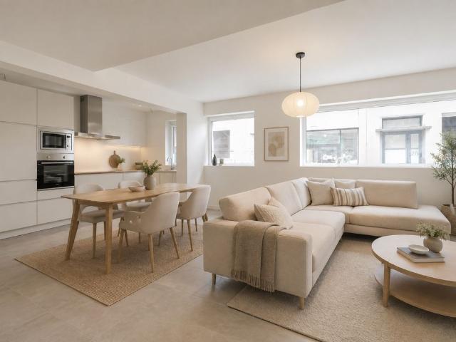 Luxueus nieuwbouw gelijkvloersappartement met terras