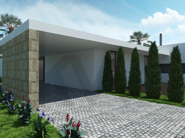 Luxuosa Moradia Térrea T3 com Piscina – Em Construção | Água Longa, Santo Tirso