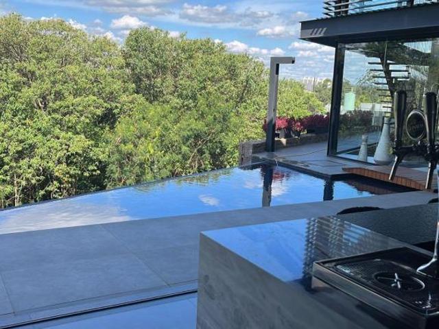 Luxuosa casa em condomínio à venda em Indaiatuba SP, no Jardim Residencial Helvétia Park II. 4 quart