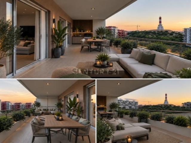 Luxuoso Apartamento T3 em Oeiras com Vista Panorâmica Carnaxide