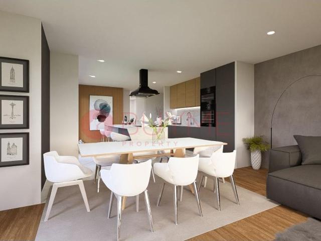 Luxuoso Apartamento T3, piscina comum e estacionamento, em Olhão
