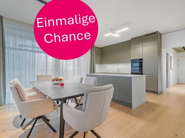 Luxus 4 Zimmerwohntraum mit grünem Fernblick und Gemeinschaftspool am Dach