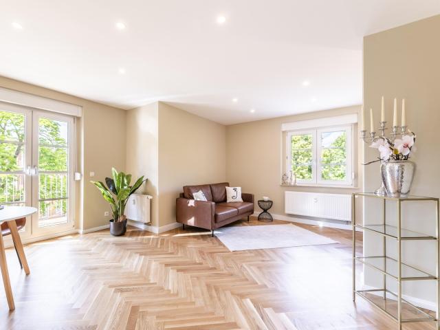 Luxus zum Einziehen | Kernsanierte Designerwohnung mit Balkon in Dresden Plauen