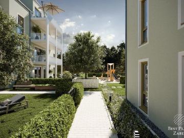 Am Bach, Frankfurt - Balkon, Aufzug