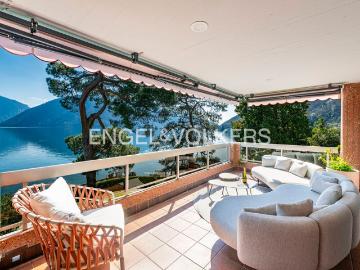 Romoos, Kanton Luzern - Terrasse, Trockenbereich