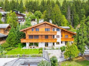 Crans-Montana, Siders, Wallis - Garten