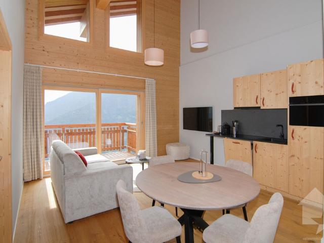Luxus Apartment mit 2 Zimmer zu verkaufen in Les Masses, Hérémence, Kanton Wallis
