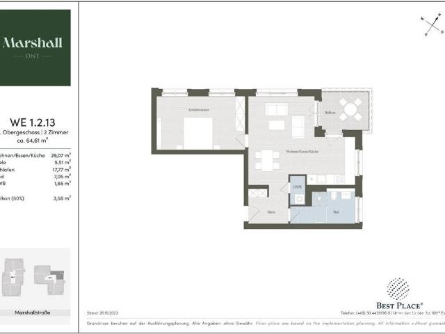 Luxus Apartment zu verkaufen in Marshallstraße, 1, Berlin