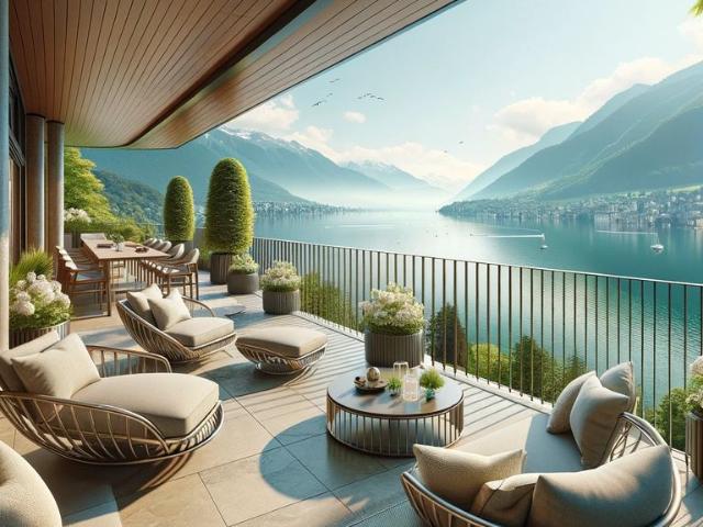 Luxus Apartment mit 335 m2 zu verkaufen Montreux, Schweiz