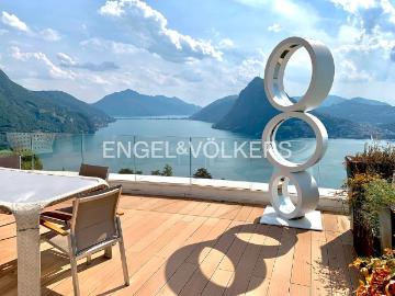 Via Bassone, Aldesago, Lugano, Bezirk Lugano, Tessin