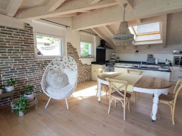 Isérables, Bezirk Martinach, Wallis - Balkon