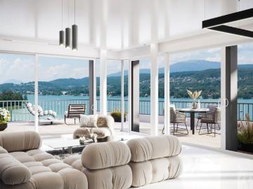 Luxus Apartment mit 3 Zimmer zu verkaufen in Velden, Österreich