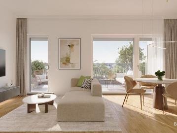 Luxus Apartment mit 3 Zimmer zu verkaufen in Böhmerwaldstraße, 16, Eching, Bayern