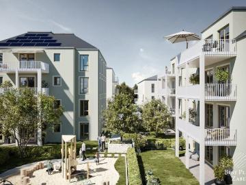 Am Bach, Frankfurt - Balkon, Aufzug