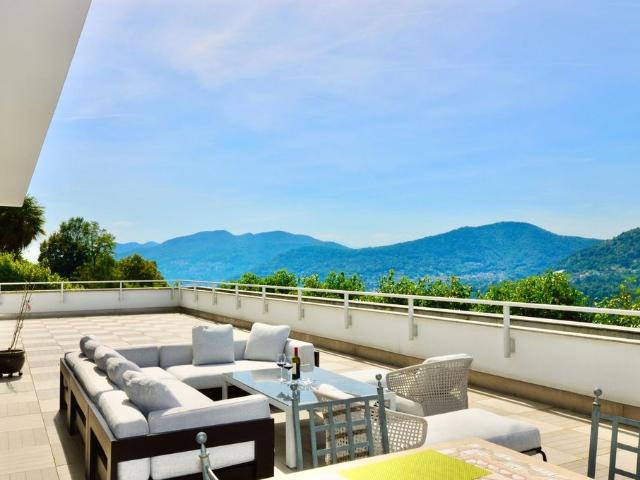 Luxus Apartment mit 4 Zimmer zu verkaufen in Via Minigera 5, Montagnola, Lugano, Kanton Tessin