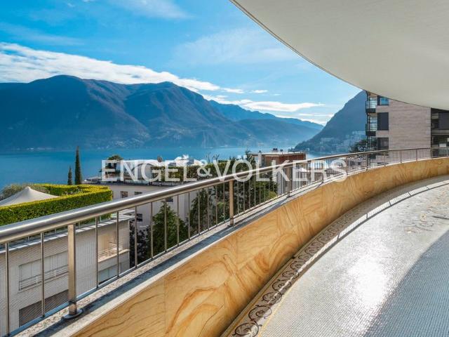 Luxus Apartment mit 370 m2 zu verkaufen in Lugano, Kanton Tessin