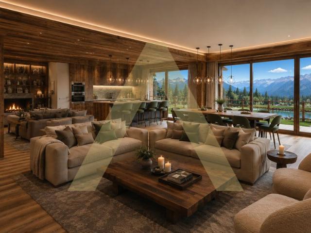 Luxus Apartment mit 6 Zimmer zu verkaufen in Crans Montana, Schweiz