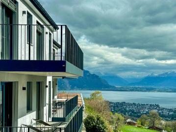 Luxus Apartment mit 6 Zimmern zu verkaufen in Jongny, Waadt