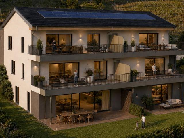 Luxus Apartment mit 71 m2 zu verkaufen Chelin, Lens, Sierre, Kanton Wallis