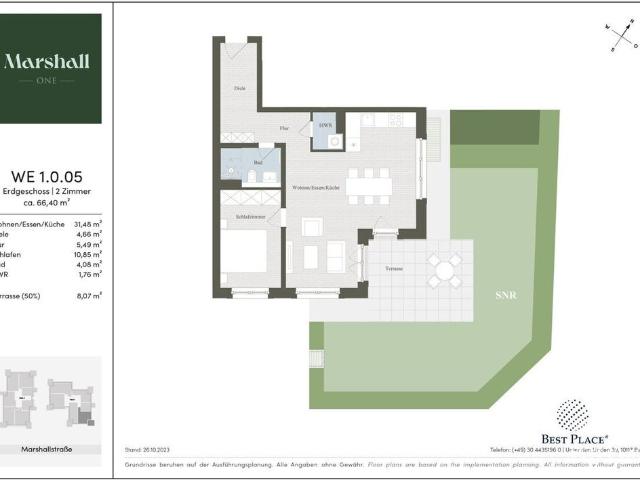 Luxus Apartment zu verkaufen in Marshallstraße, 1, Berlin