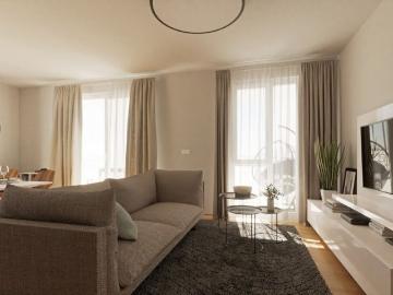Am Bach, Frankfurt - Balkon, Aufzug
