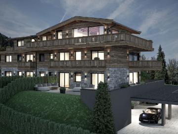 Wohnung kaufen in Kitzbühel - Terrasse