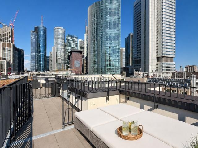 Luxus Penthouse mit Skyline Blick