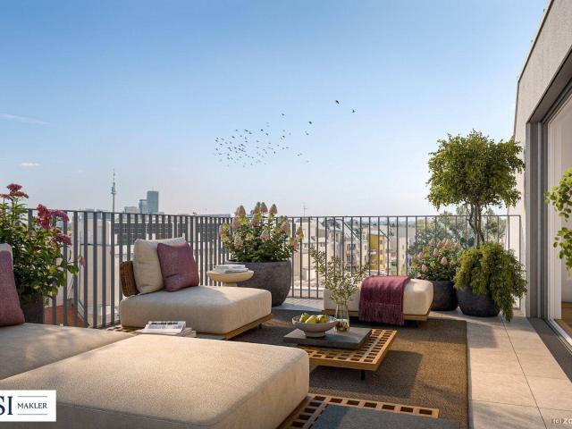 Luxus pur: Exklusive DG Maisonette mit 2 Terrassen und Loggia
