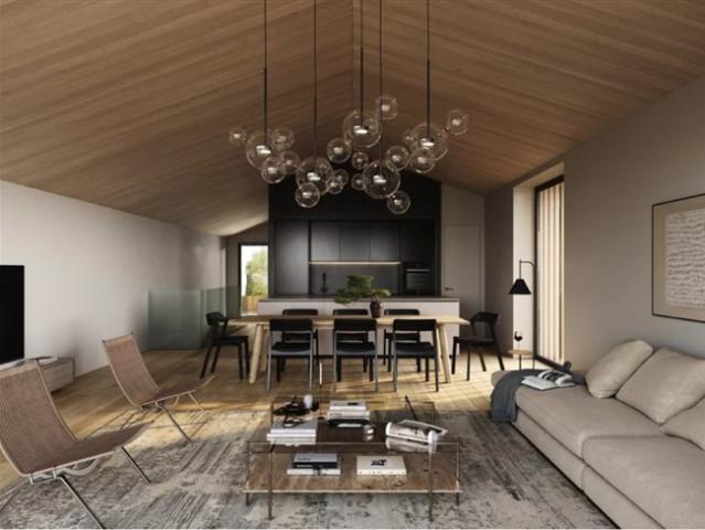 Luxus Reihenchalet mit 5.5 Zimmern mit Panoramablick und Garten
