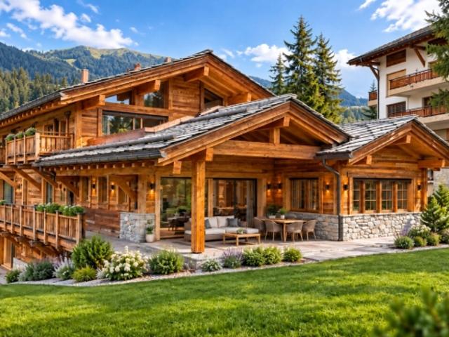 Luxuschalet angrenzend an den Golfplatz Severiano Ballesteros