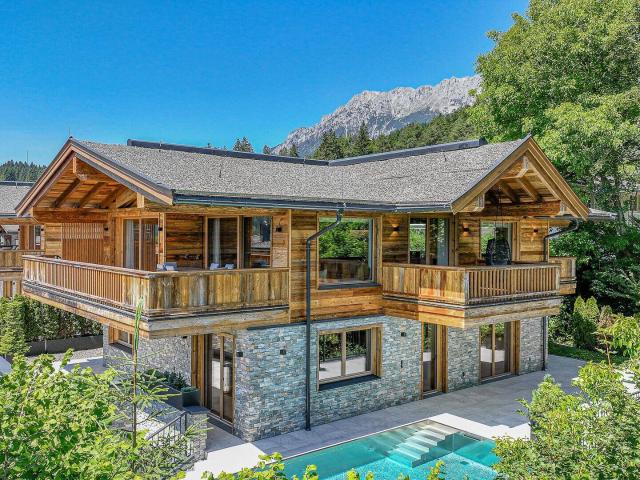 Luxuschalet mit Pool in Toplage am Fuße des Wilden Kaiser