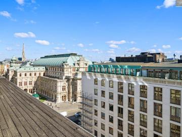 Luxuspenthouse mit Terrassen in Toplage direkt bei der Wiener Staatsoper
